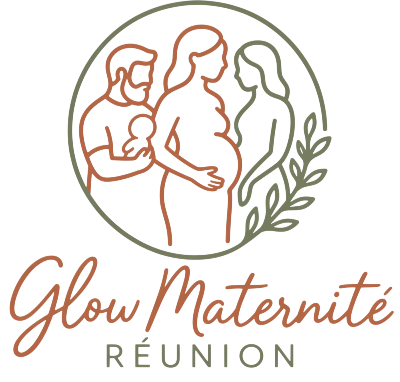 Logo Glow Maternité Réunion